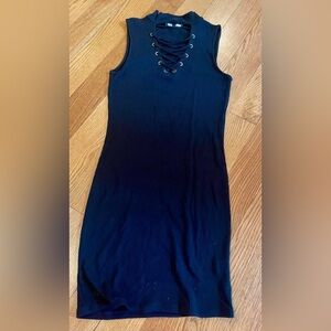 Generation Love Small Black Ribbed Dress